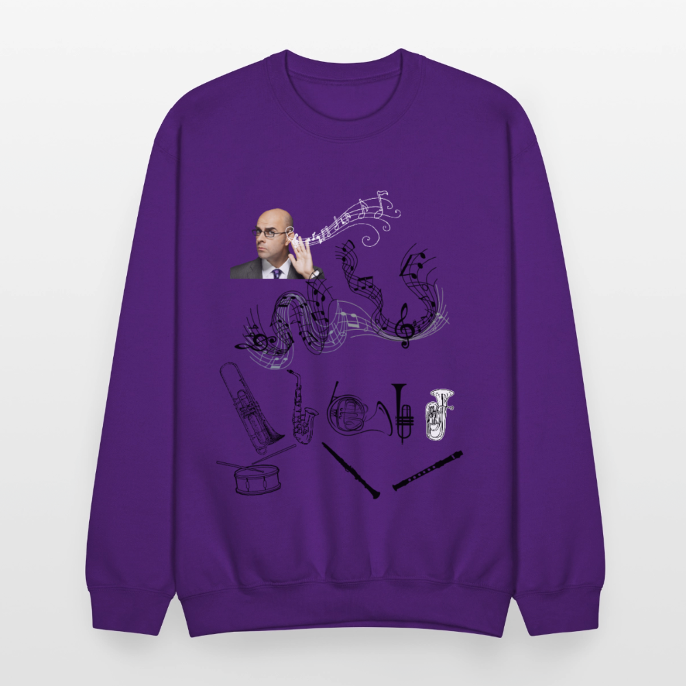 Music Sweatshirt - purple