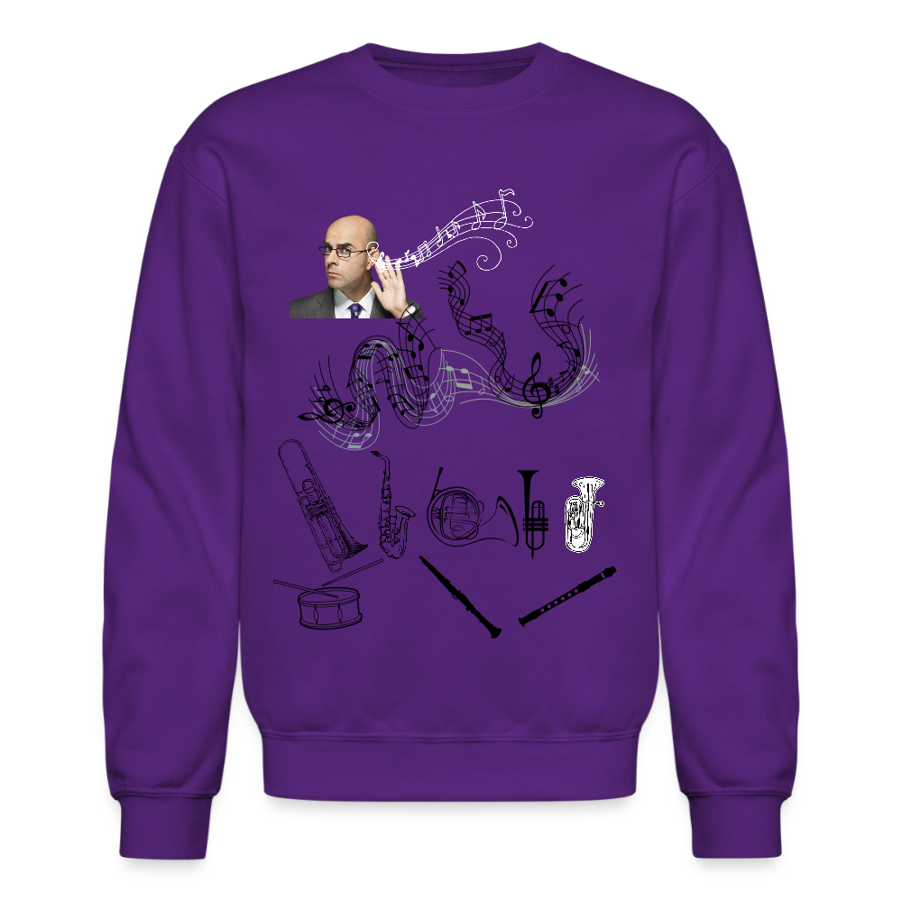 Music Sweatshirt - purple
