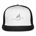 A rejected Hat - white/black