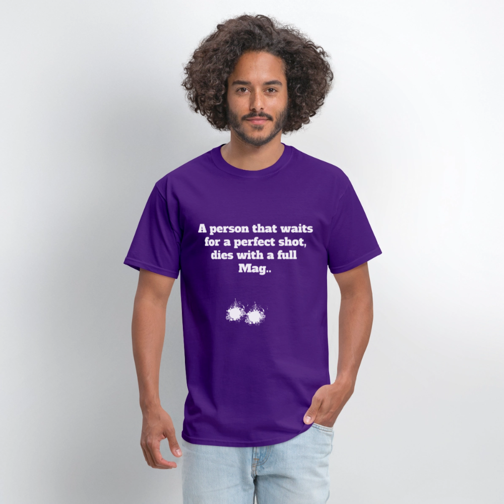 Men's Quote T-Shirt - purple