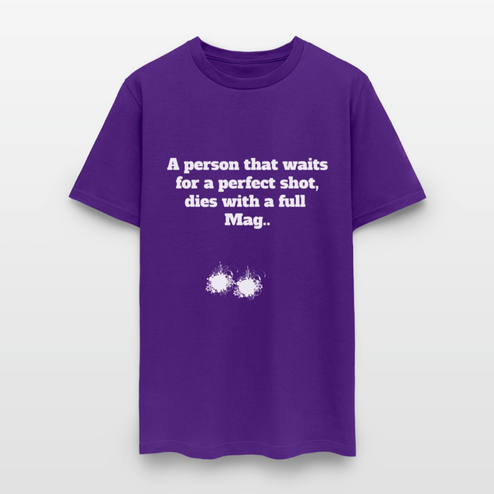 Men's Quote T-Shirt - purple